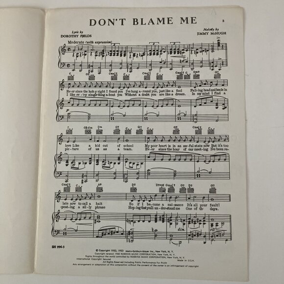 1930s Vintage Sheet Music Hallelujah I’m a Bum Andrew Sisters Crosby Nelson Eddy - Picture 13 of 16